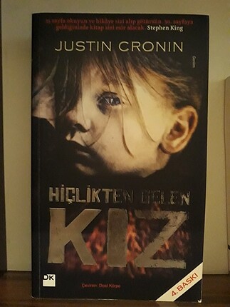 Hiçlikten gelen kız Justin Cronin