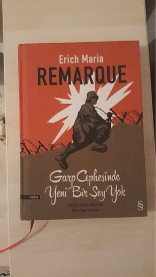 Erich Maria Remarque Garp cephesinde yeni bir şey yok