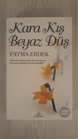 Kara kış beyaz düş Fatma Erdek