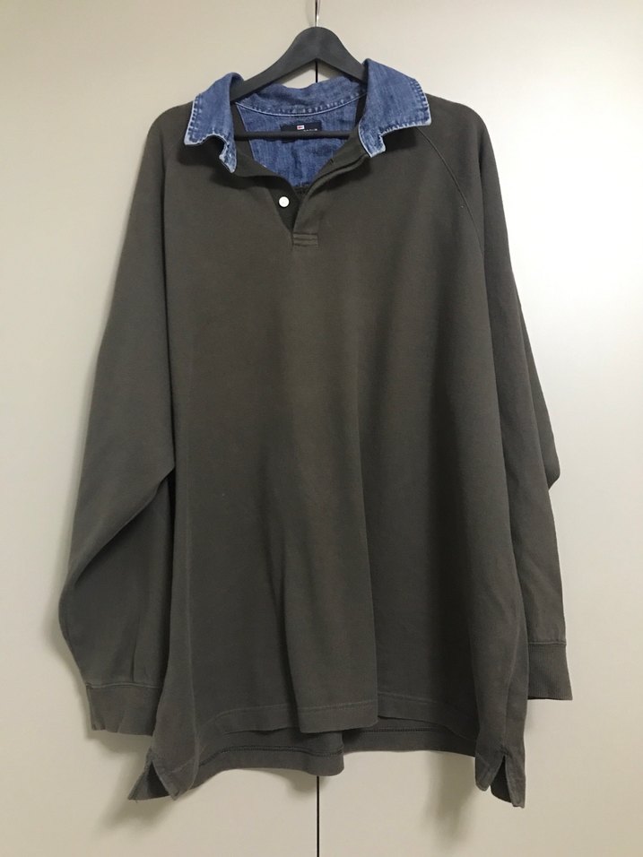 Marks & Spencer denim yaka detaylı triko - Görsel 2