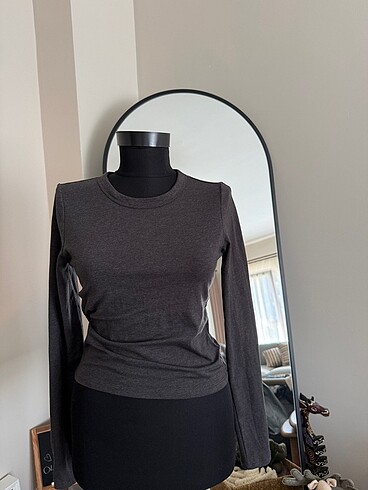 H&M Uzun Kol Basic Tişört Bluz