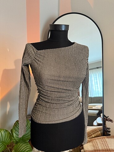 Zara Drapeli Bluz