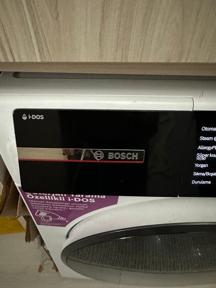 BOSCH SERİ 8ALMAN ÜRETİMİ
WGB244A0TR/11
İ-DOS YIKAMALI 9KG - Görsel 3