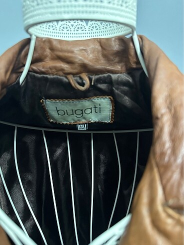 BUGATTİ MARKA XXL BEDEN HAKİKİ ÇOK ŞIK DERİ MONT KALIBI DARDIR G - Görsel 5