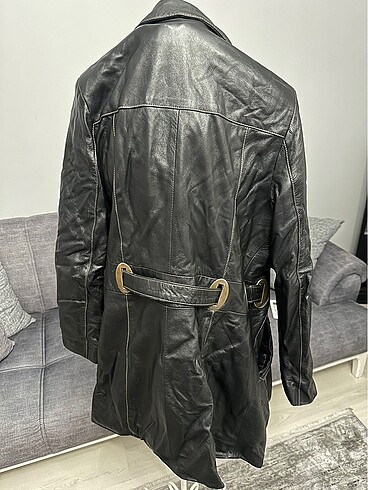 BUGATTİ MARKA XXL BEDEN HAKİKİ ÇOK ŞIK DERİ MONT KALIBI DARDIR G - Görsel 2