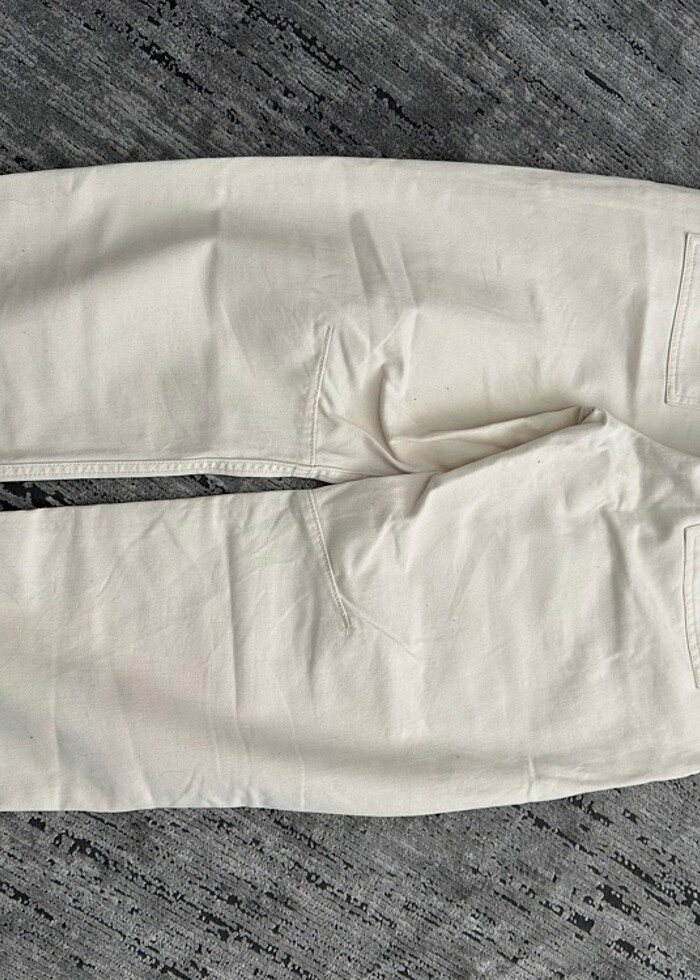 PULL@BEAR 36 BEDEN BAYAN KOT PANTOLON ÇOK ŞIK - Görsel 3