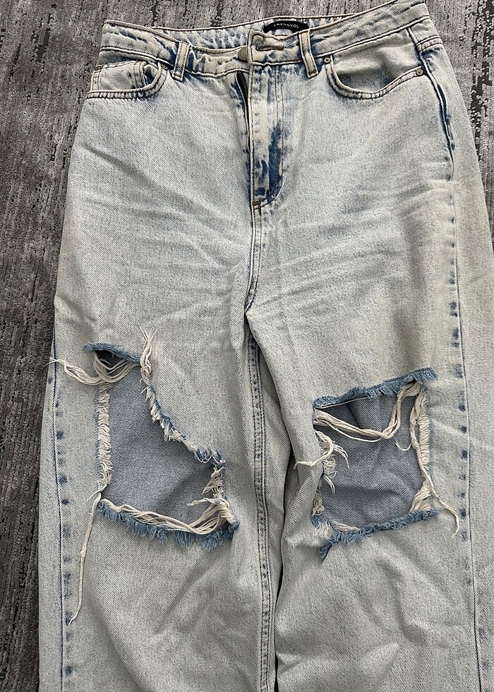 TRENDYOL 38 BEDEN BAYAN KOT PANTOLON ÇOK ŞIK - Görsel 2