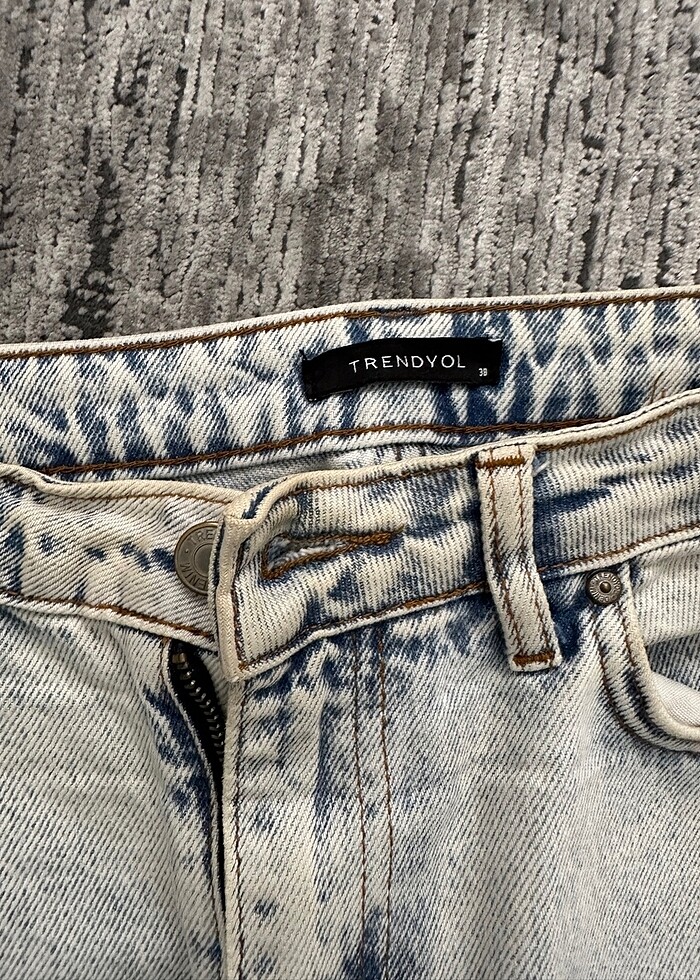 TRENDYOL 38 BEDEN BAYAN KOT PANTOLON ÇOK ŞIK - Görsel 3
