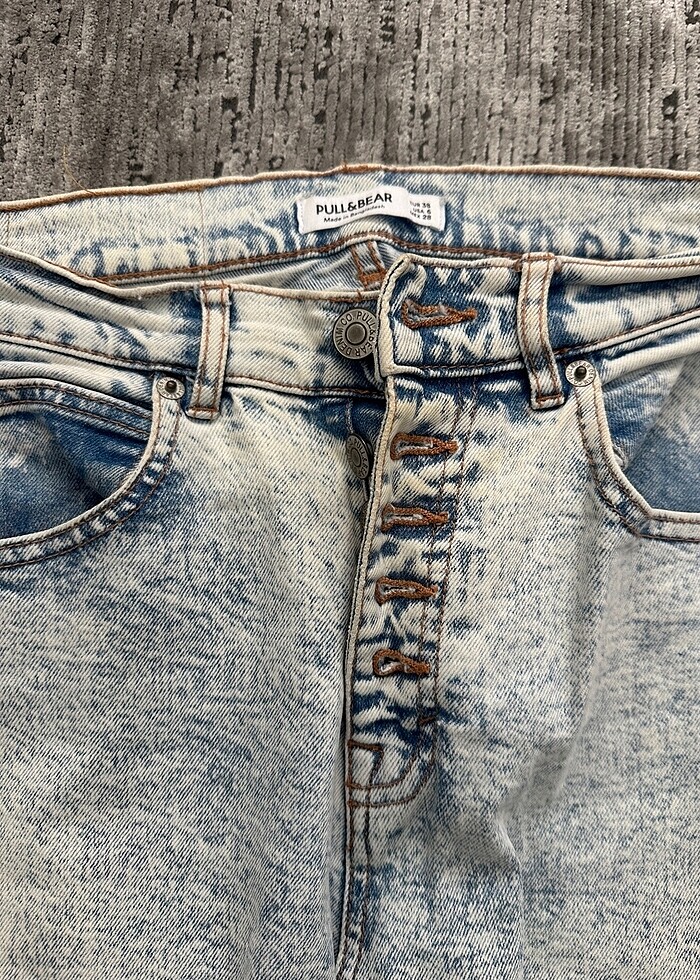 PULL&BEAR MARKA 38 BEDEN BAYAN KOT PANTOLON ÇOK ŞIK - Görsel 2