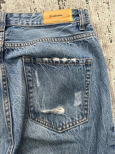 STRADIVARIUS MARKA 38 BEDEN BAYAN KOT PANTOLON ÇOK ŞIK - Görsel 6