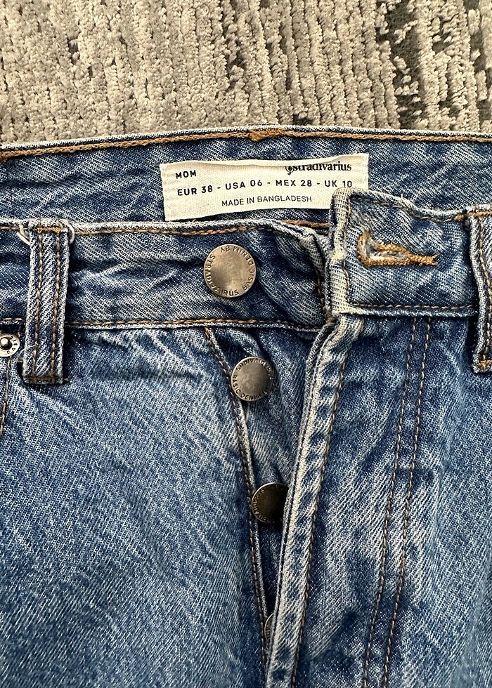 STRADIVARIUS MARKA 38 BEDEN BAYAN KOT PANTOLON ÇOK ŞIK - Görsel 2