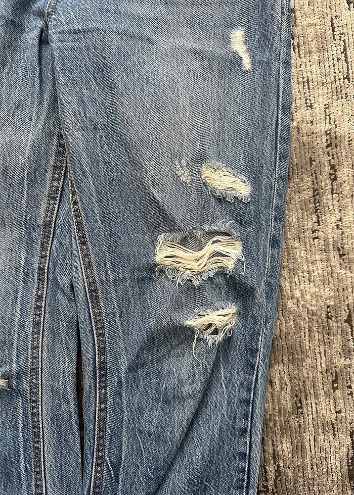 STRADIVARIUS MARKA 38 BEDEN BAYAN KOT PANTOLON ÇOK ŞIK - Görsel 3