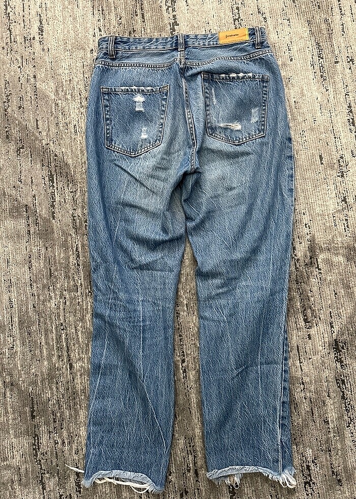 STRADIVARIUS MARKA 38 BEDEN BAYAN KOT PANTOLON ÇOK ŞIK - Görsel 5