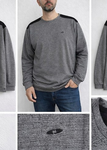 Metropolitan Erkek Sweatshirt  4XL Beden - Görsel 5