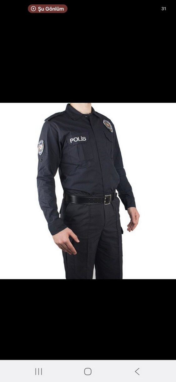 Siyah Polis gömleği — görsel 8/8