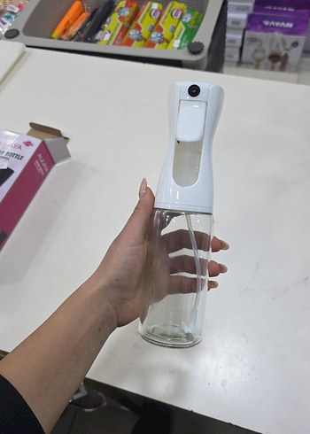 Beyaz Püskürtücü Şişe Mutfak Aksesuarı - Görsel 2