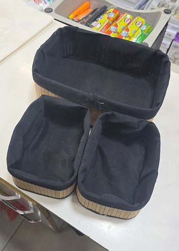 Siyah Katlanabilir Saklama Sepeti - Görsel 4