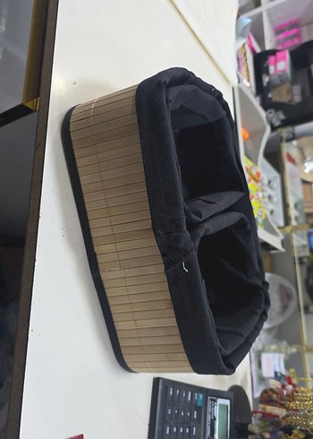 Siyah Katlanabilir Saklama Sepeti - Görsel 2