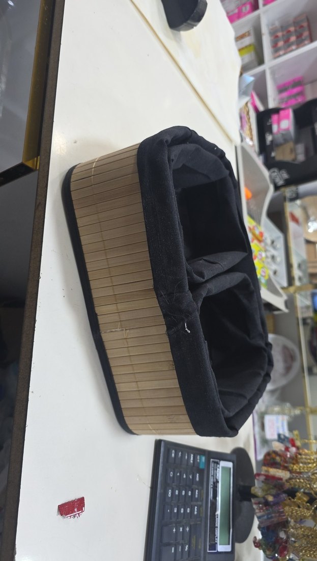 Siyah Katlanabilir Saklama Sepeti - Görsel 2