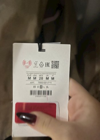 volanlı kollu kısa Trençkot - Görsel 6