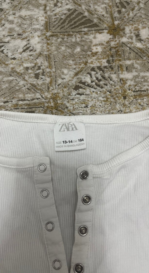 Uzun Kollu Beyaz bluz - Görsel 2