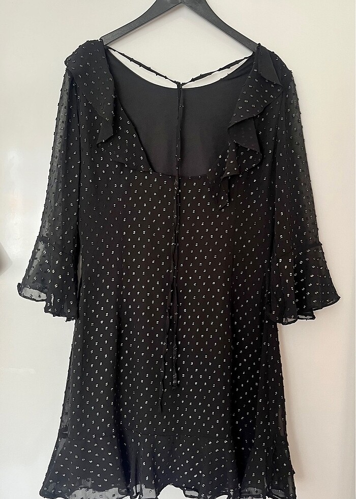 Koton tüllü simli elbise - Görsel 4