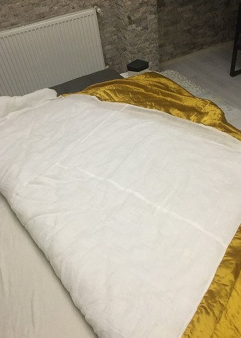 Vintage saten yorgan kılıfı - Görsel 5