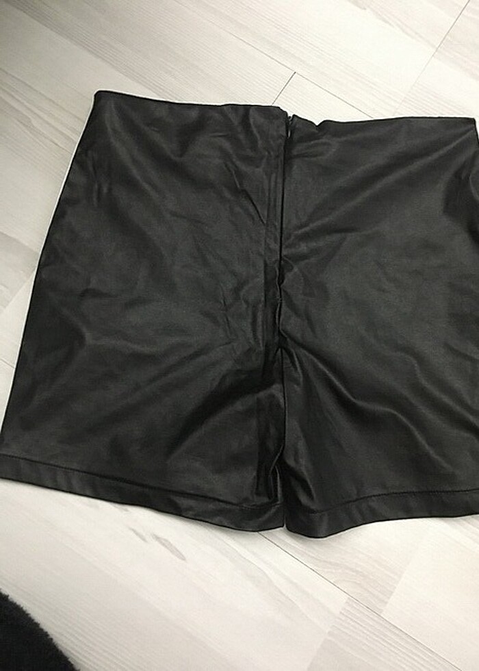 Deri şort - Görsel 2