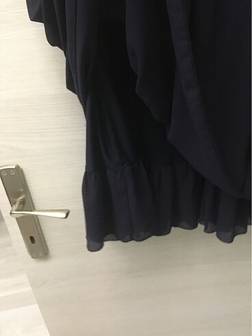 xl Beden lacivert Renk Şifon elbise/ günlük elbise / abiye elbise