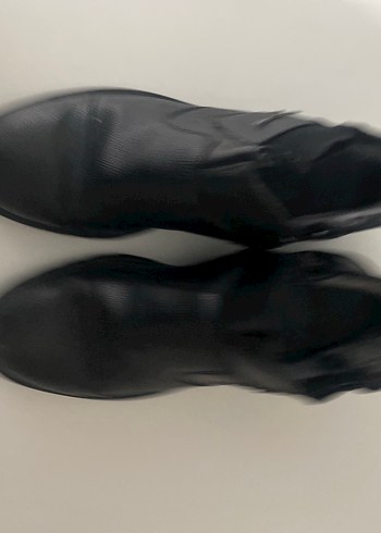 Siyah deri 43 numara erkek pot - Görsel 3
