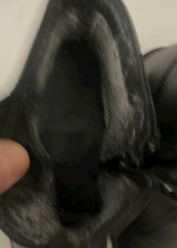 Siyah deri 43 numara erkek pot - Görsel 7