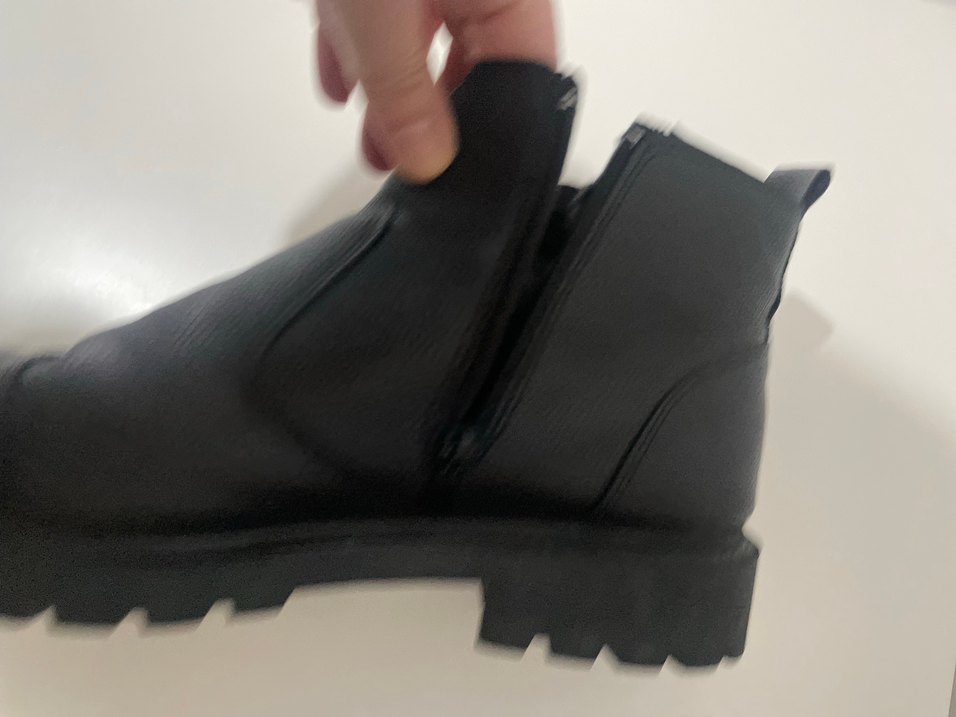 Siyah deri 43 numara erkek pot - Görsel 4