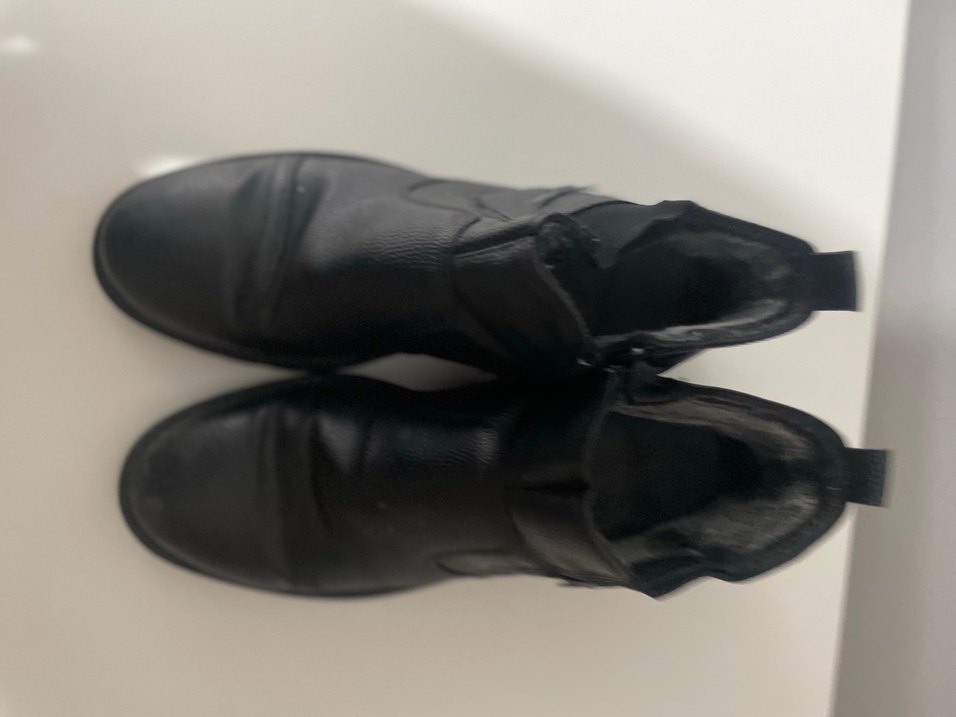 Siyah deri 43 numara erkek pot - Görsel 5