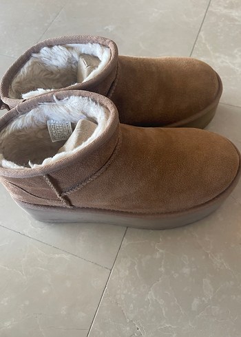 Bej Süet Ugg 40