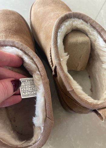 40 Beden Bej Süet Ugg 40