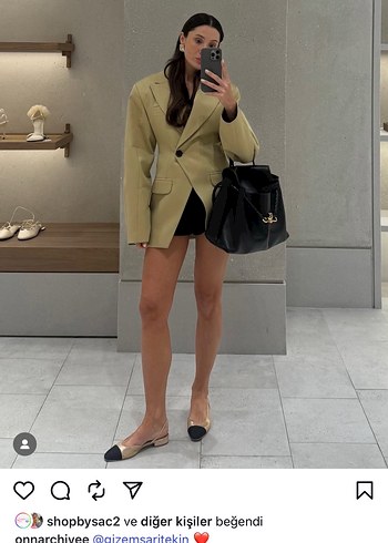 Bej Mini Kadın Deri Blazer Ceket