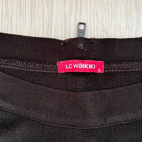 l Beden kahverengi Renk LCWaikiki Kahverengi Triko Kadın Elbise
