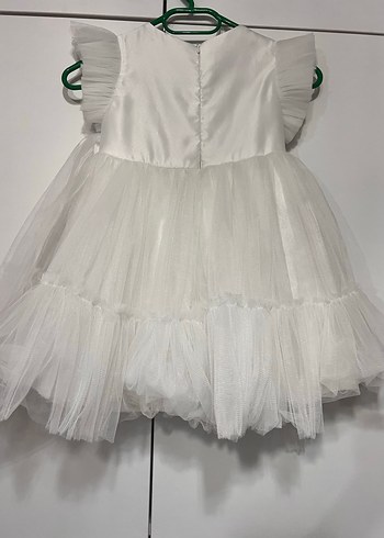 Kız Çocuk Beyaz gelinlik - Görsel 3