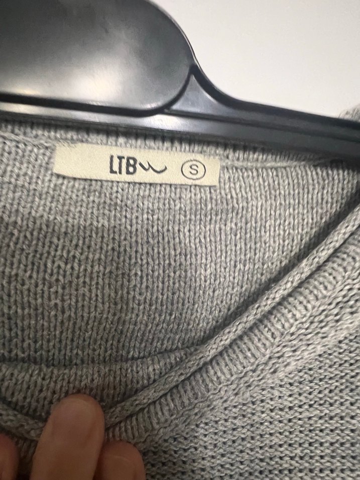 Gri erkek  Triko Uzun Kollu Kazak ltb - Görsel 4