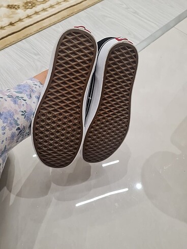 38,5 Beden siyah Renk Vans orjinal