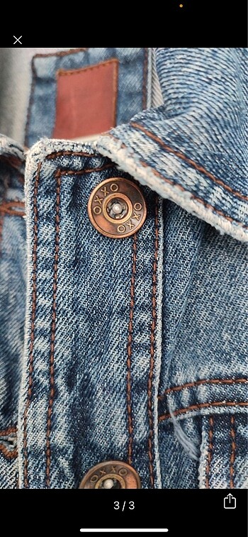 xs Beden OXXO Denim Yelek