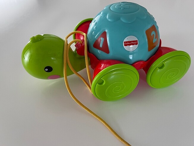 Fisher price çek çek kaplumbağa