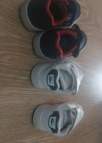 Beyaz Erkek Çocuk Sneakers Velcro Bantlı - Görsel 5