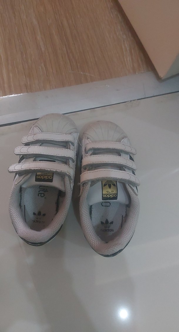 Gri Detaylı Beyaz Erkek Çocuk Spor Ayakkabı - Görsel 4