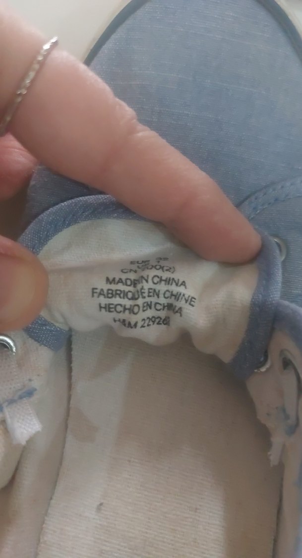 Mavi Denim Dolgu Topuklu Spor Ayakkabı - Görsel 5