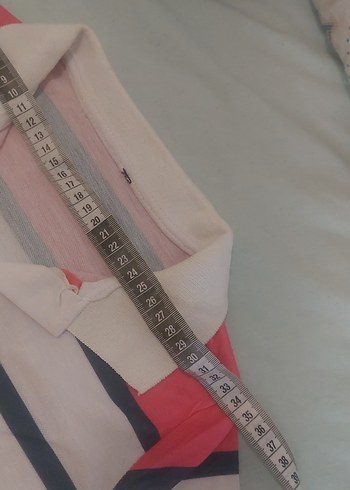 Çizgili Midi Kadın Elbise - Görsel 6