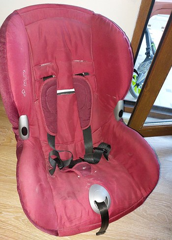 Koyu Kırmızı Çocuk Oto Koltuğu - Görsel 6