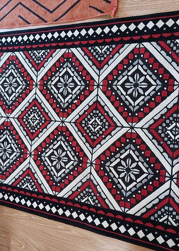 Çok Renkli Desenli Halı 124x197 cm - Görsel 3