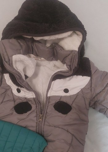 3 tane Erkek Çocuk Fermuarlı Kapüşonlu Mont - Görsel 2