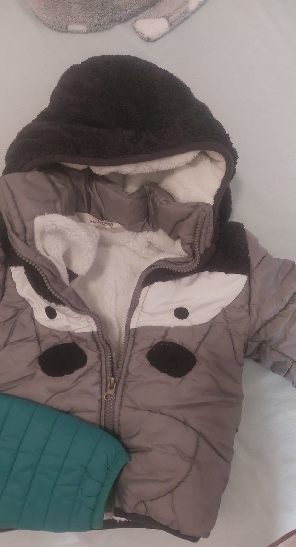 3 tane Erkek Çocuk Fermuarlı Kapüşonlu Mont - Görsel 2